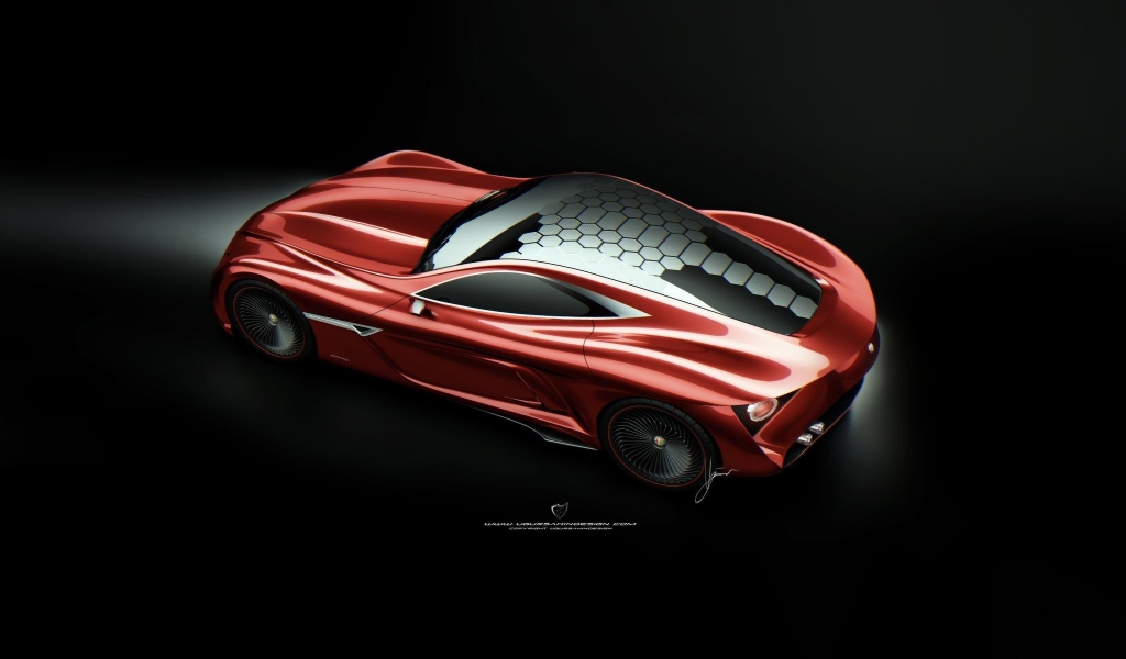 Amazing Alfa Romeo Concept for 1024 x 600 widescreen resolution