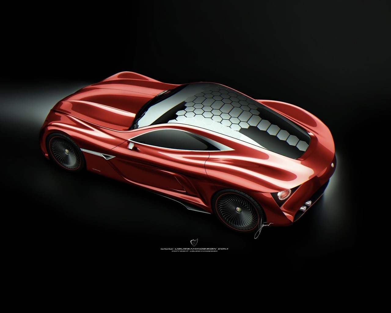 Amazing Alfa Romeo Concept for 1280 x 1024 resolution