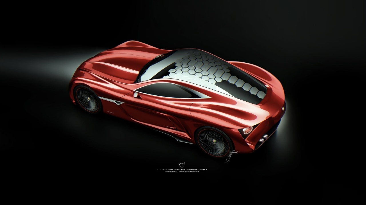 Amazing Alfa Romeo Concept for 1280 x 720 HDTV 720p resolution