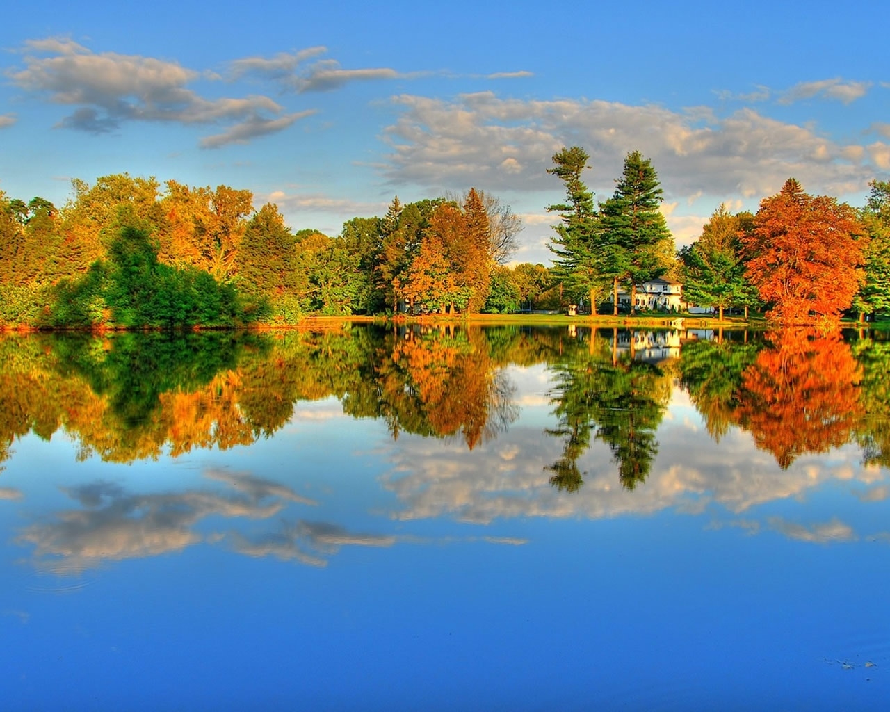 Amazing Autumn Landscape for 1280 x 1024 resolution