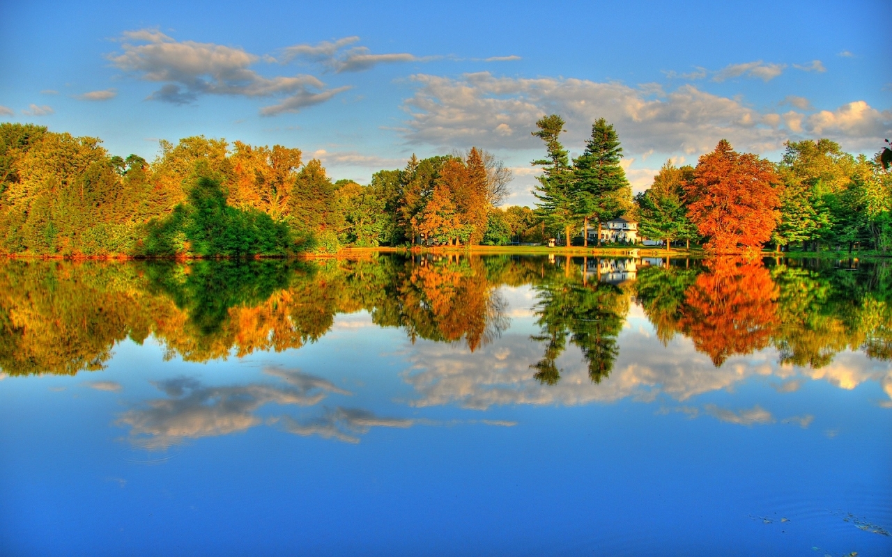 Amazing Autumn Landscape for 1280 x 800 widescreen resolution