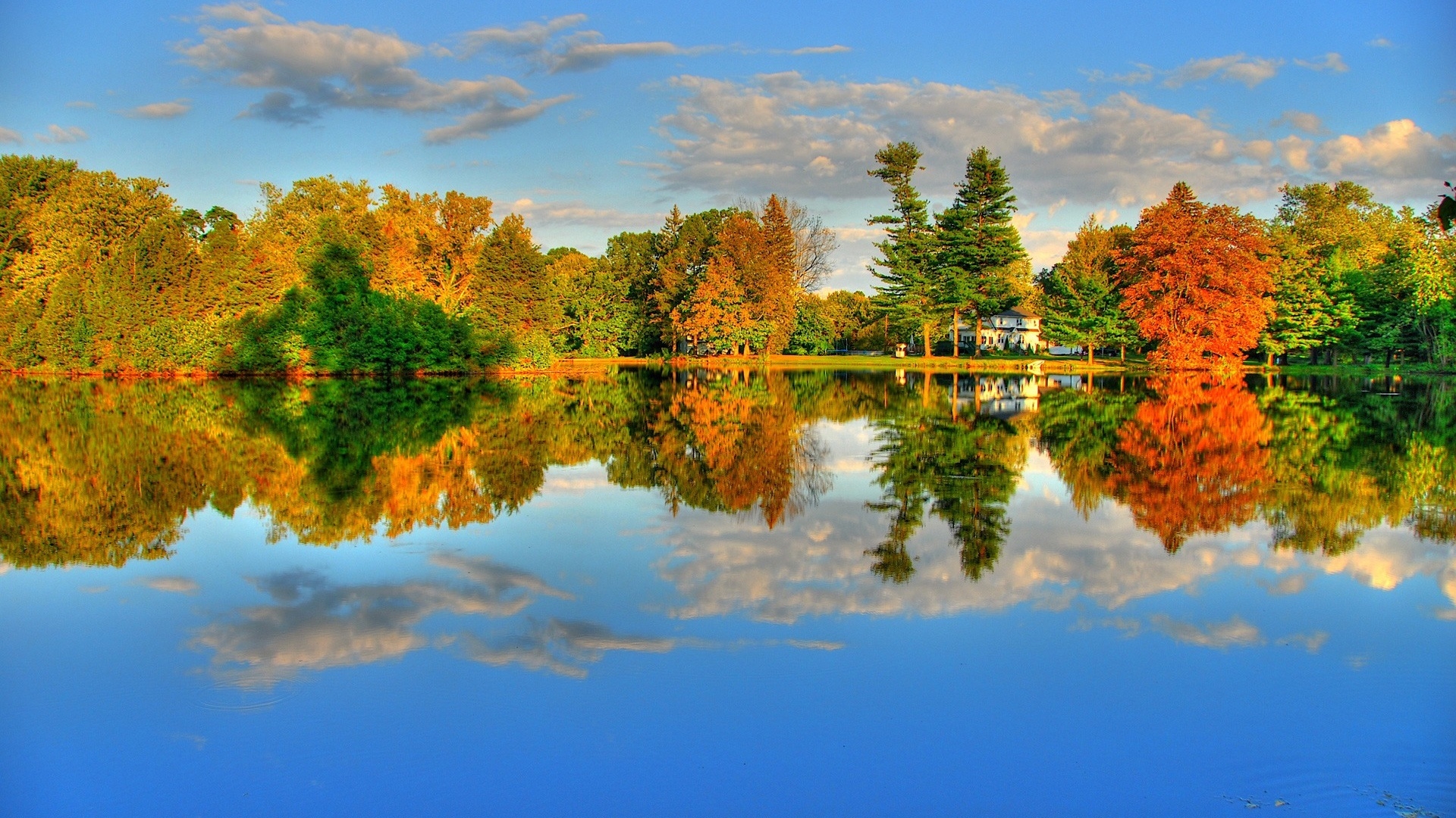 Amazing Autumn Landscape for 1920 x 1080 HDTV 1080p resolution