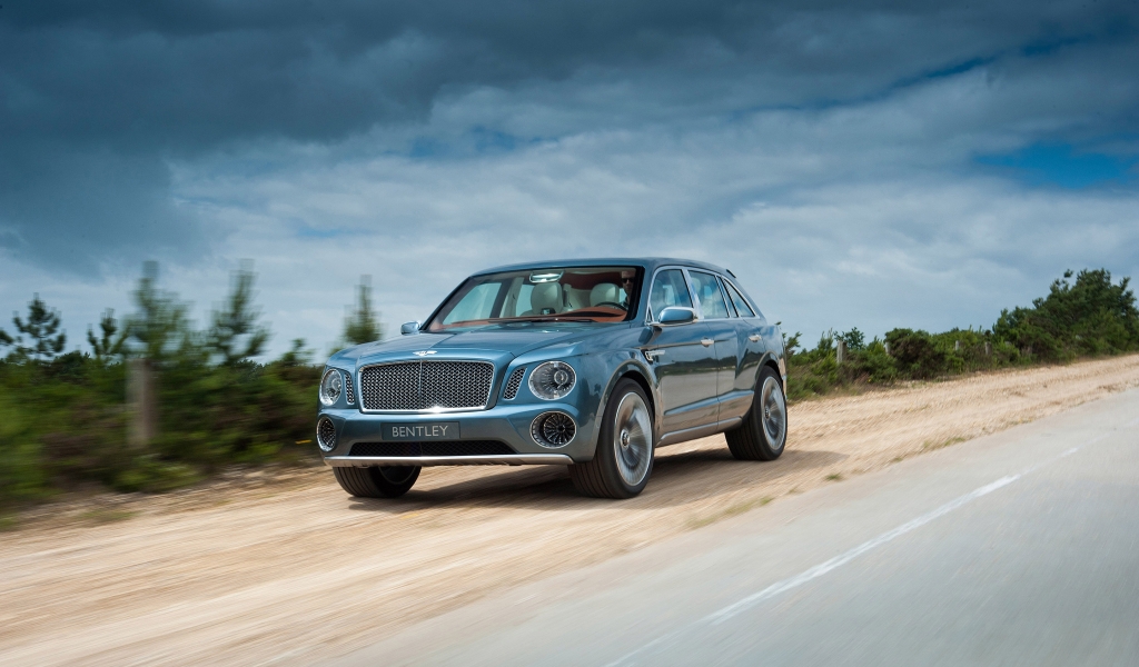 Amazing Bentley SUV Concept for 1024 x 600 widescreen resolution