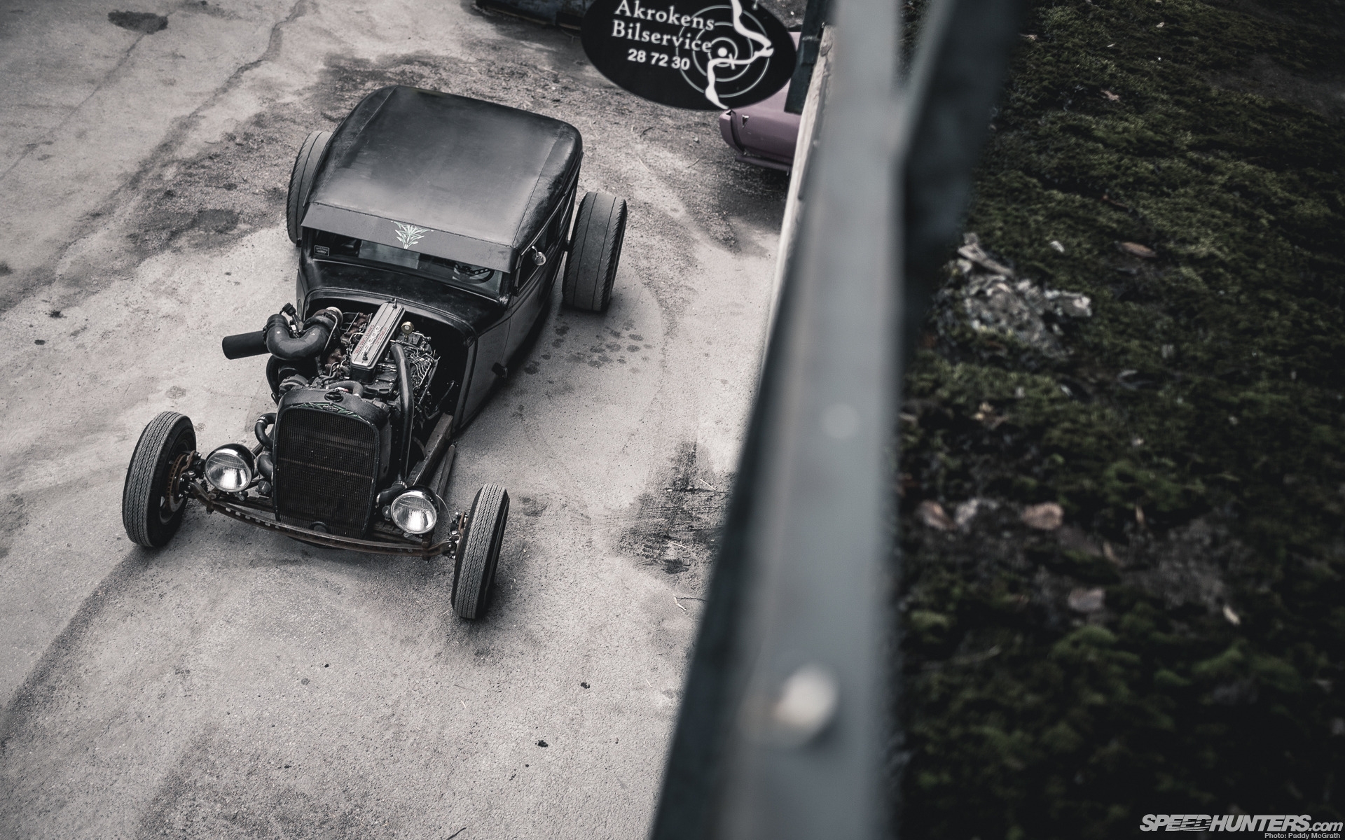 Amazing Black Hot Rod for 1920 x 1200 widescreen resolution