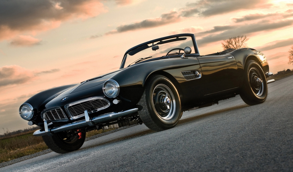 Amazing BMW 507 from 1957 for 1024 x 600 widescreen resolution