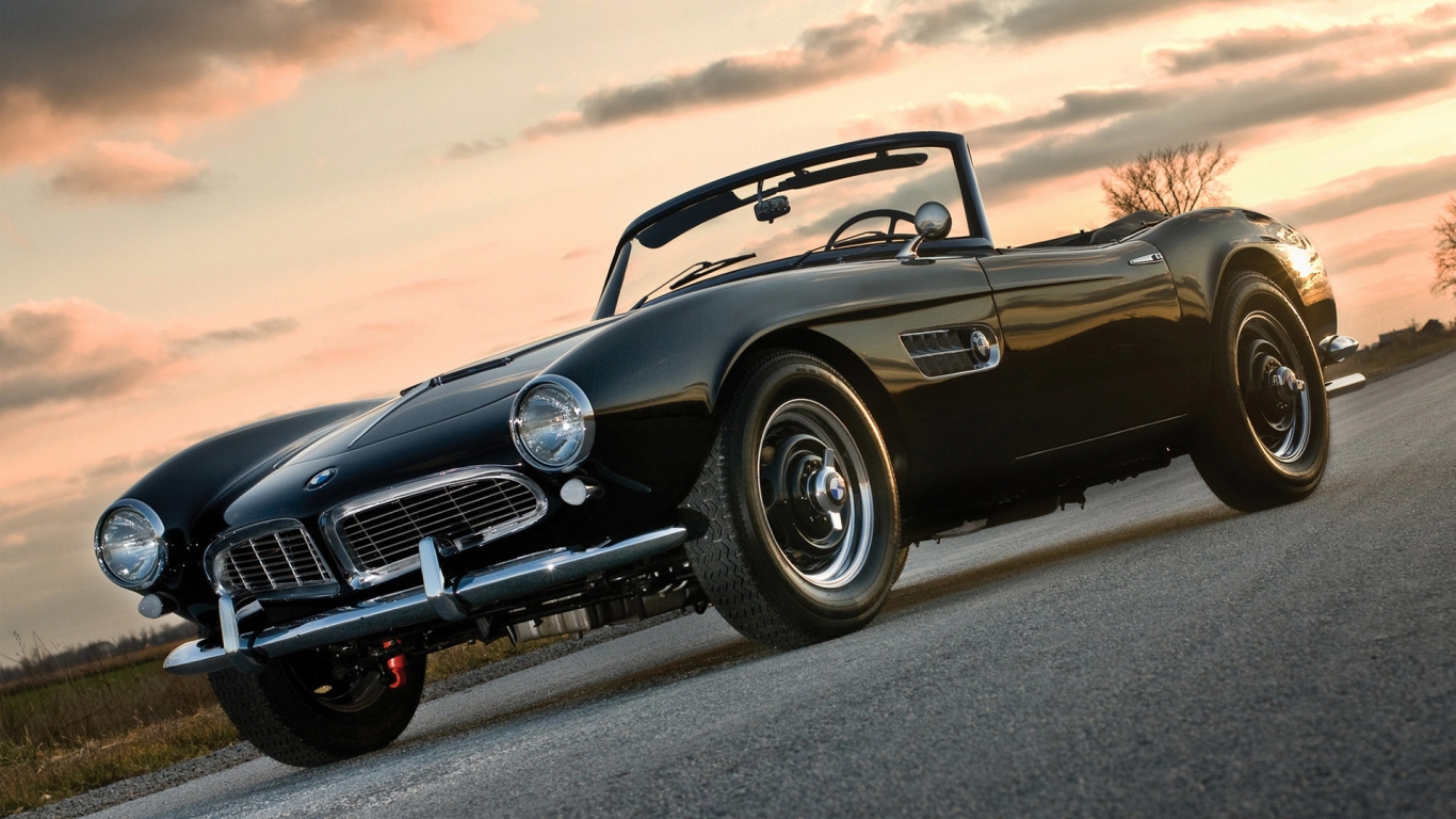 Amazing BMW 507 from 1957 for 1366 x 768 HDTV resolution