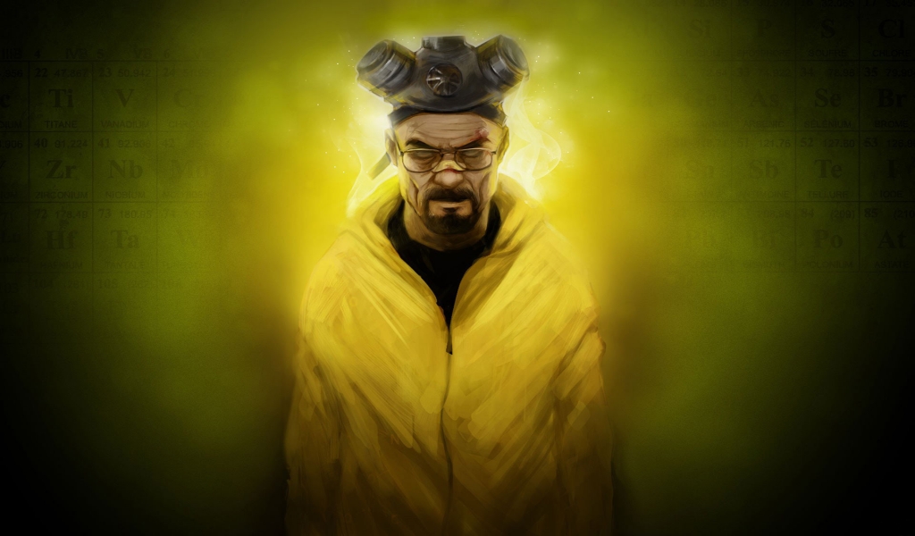 Amazing Breaking Bad Artwork for 1024 x 600 widescreen resolution