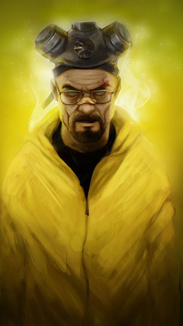 Amazing Breaking Bad Artwork for 640 x 1136 iPhone 5 resolution