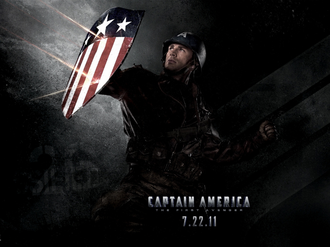 Amazing Captain America for 1152 x 864 resolution