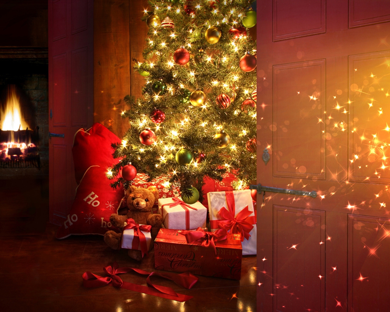 Amazing Christmas Tree for 1280 x 1024 resolution