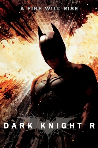Amazing Dark Knight Rises for 320 x 480 iPhone resolution