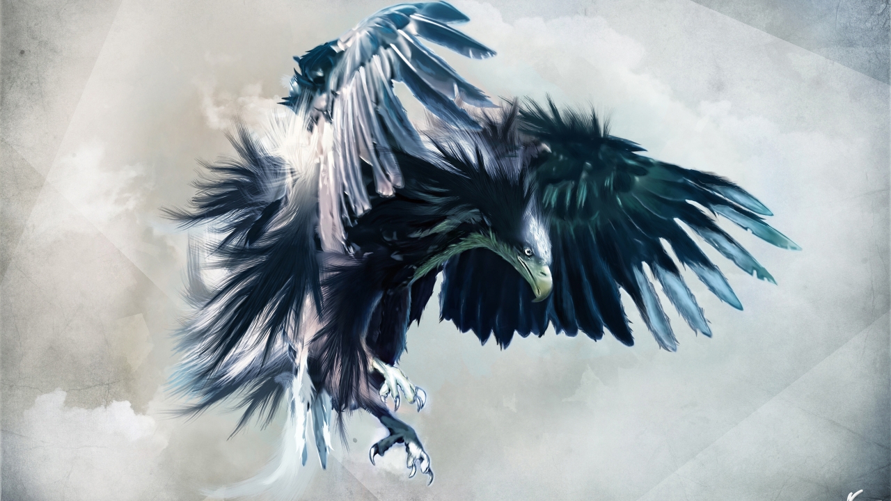 Amazing Eagle for 1280 x 720 HDTV 720p resolution