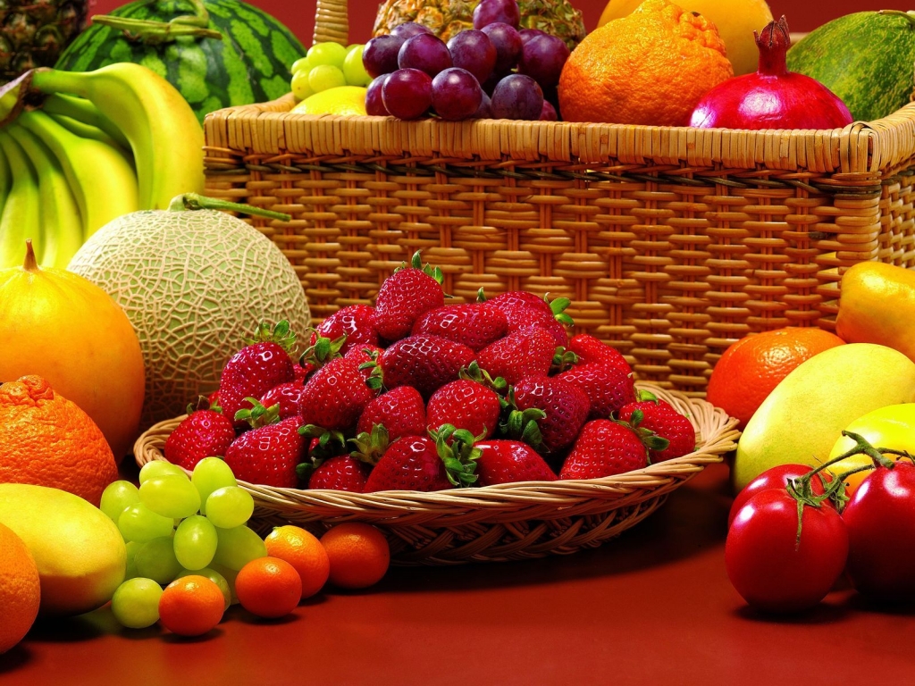 Amazing Fruits for 1024 x 768 resolution