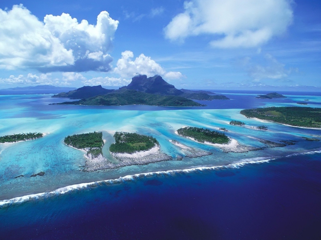 Amazing Island for 1024 x 768 resolution