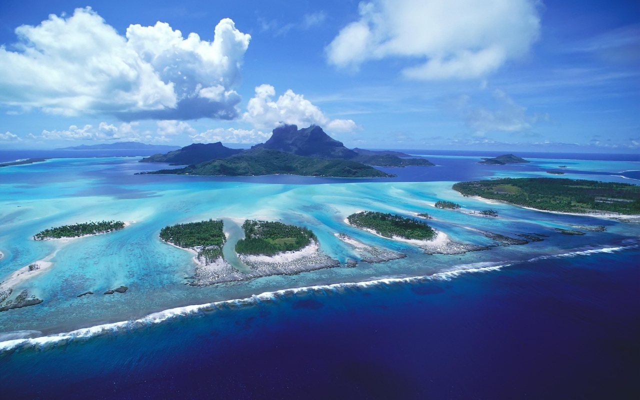 Amazing Island for 1280 x 800 widescreen resolution