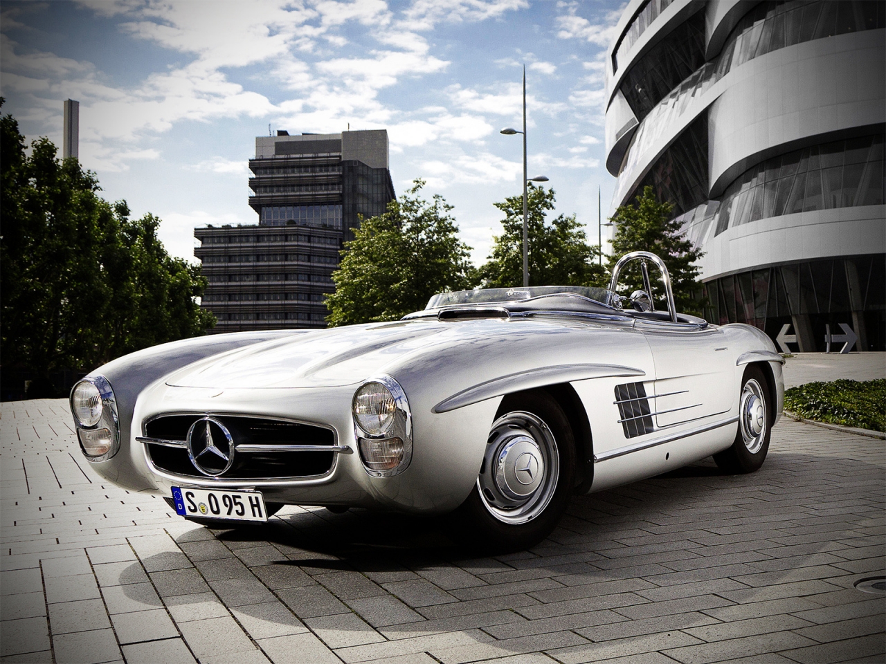 Amazing Mercedes 300 SLS from 1957 for 1280 x 960 resolution