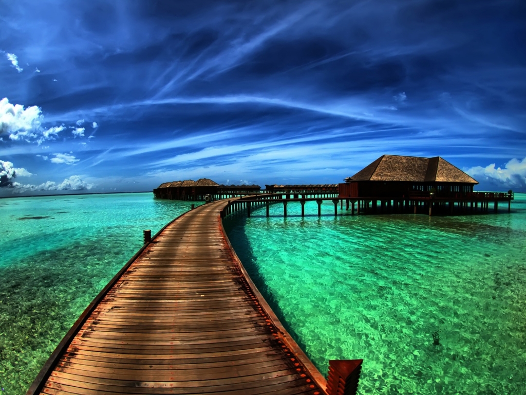 Amazing Sea Resort for 1024 x 768 resolution