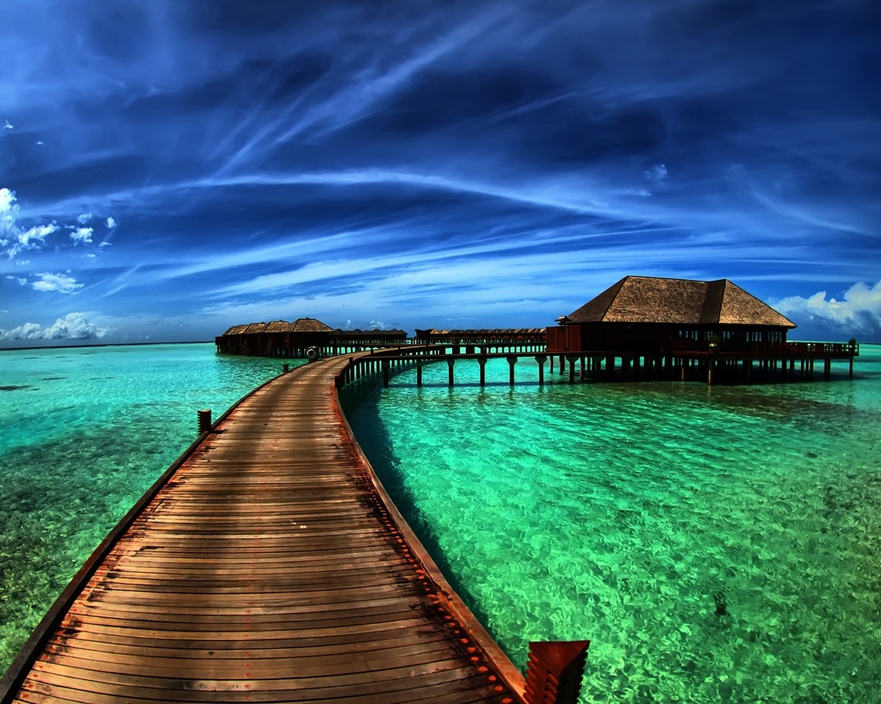 Amazing Sea Resort for 1280 x 1024 resolution