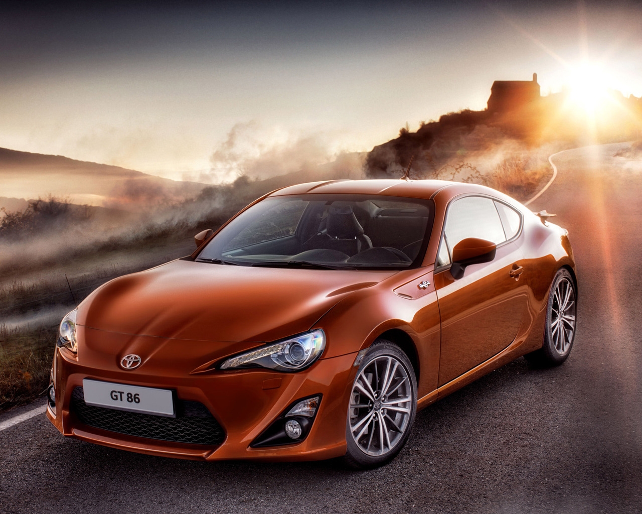 Amazing Toyota GT 86 for 1280 x 1024 resolution