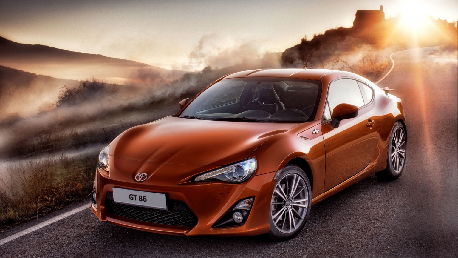 Amazing Toyota GT 86 for 1536 x 864 HDTV resolution