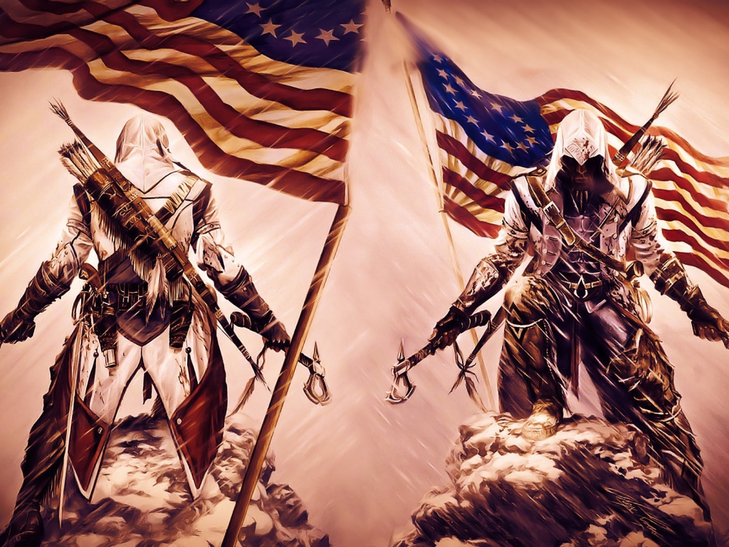 American Assassins Creed for 1024 x 768 resolution