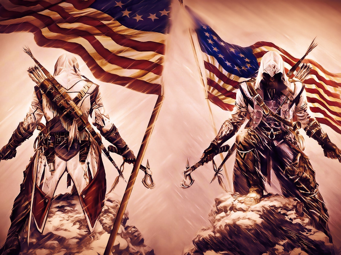 American Assassins Creed for 1152 x 864 resolution
