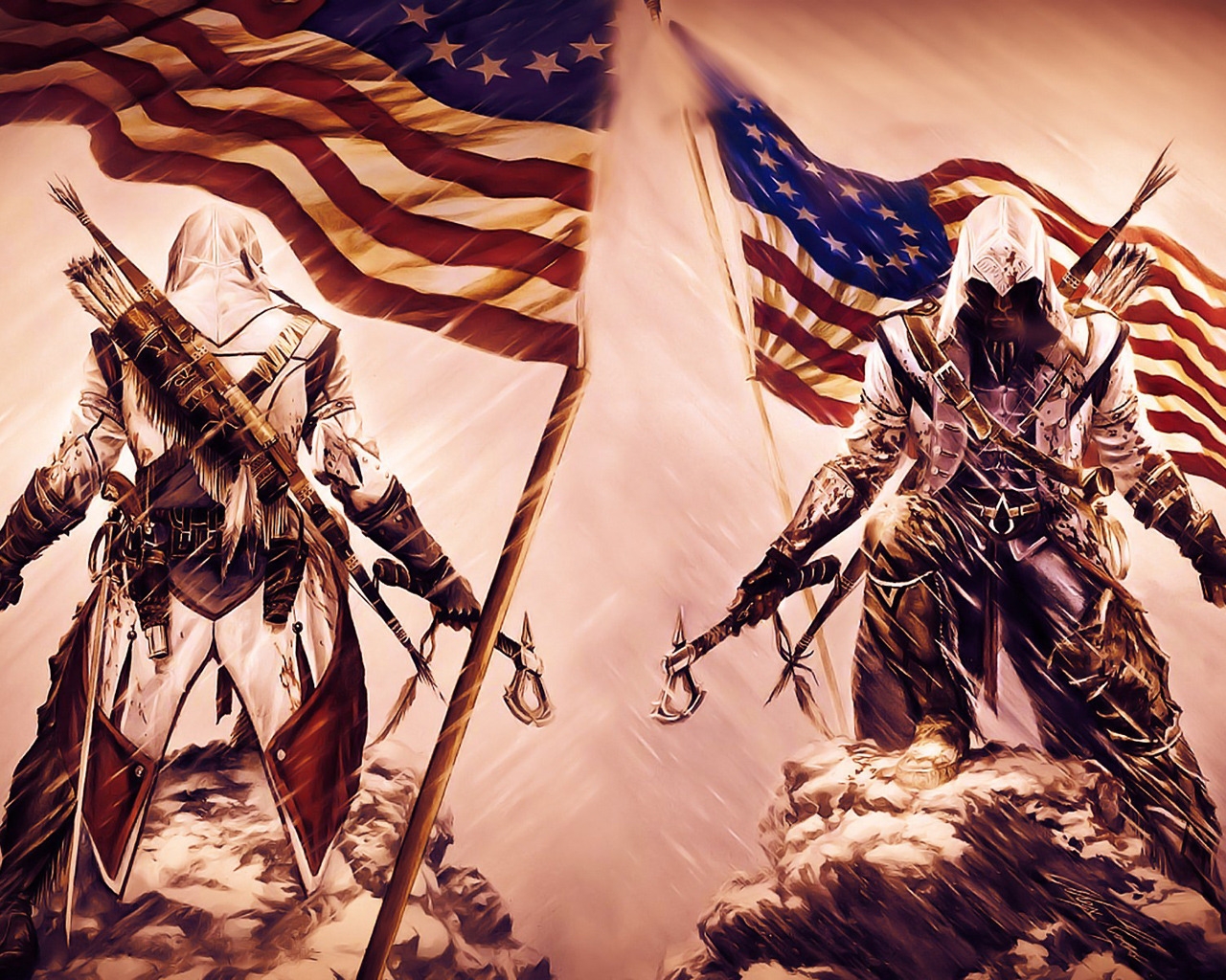 American Assassins Creed for 1280 x 1024 resolution
