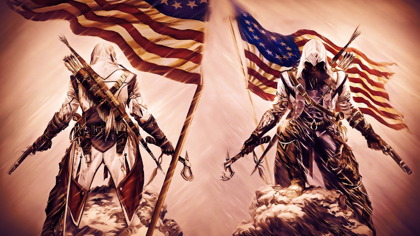 American Assassins Creed for 1366 x 768 HDTV resolution