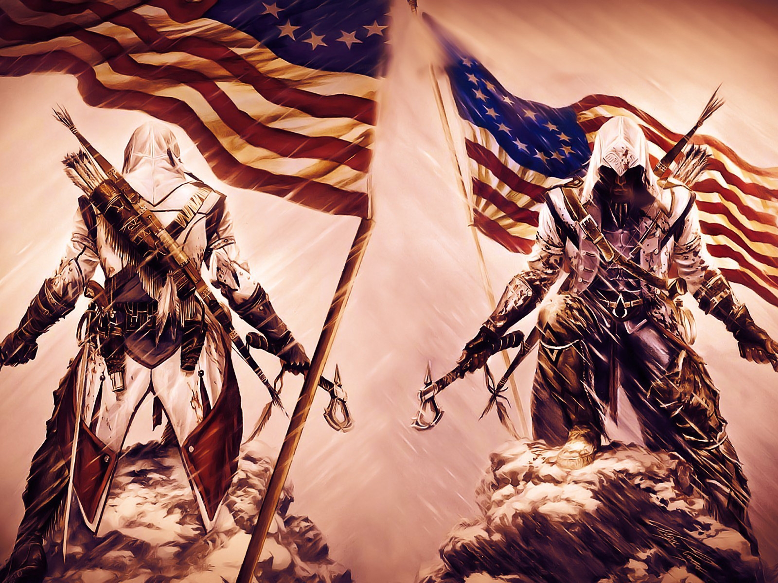 American Assassins Creed for 1600 x 1200 resolution