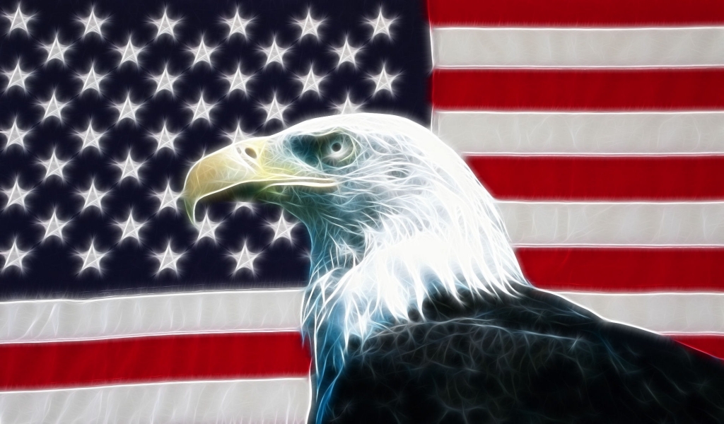 American Eagle for 1024 x 600 widescreen resolution