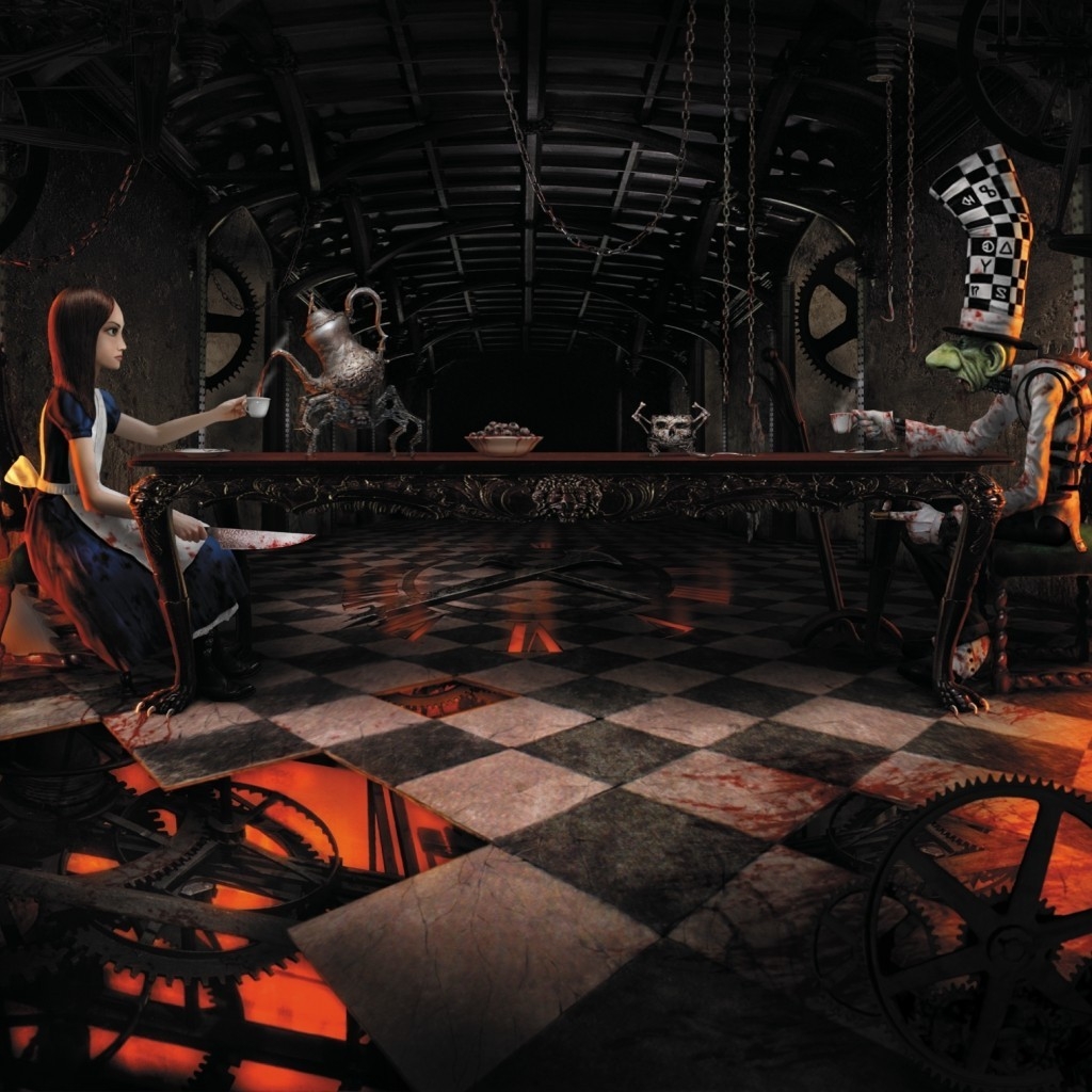 American McGee s Alice for 1024 x 1024 iPad resolution