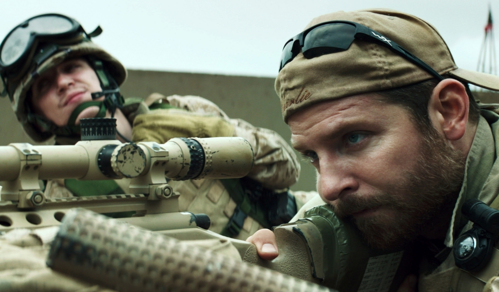 American Sniper Movie Scene for 1024 x 600 widescreen resolution