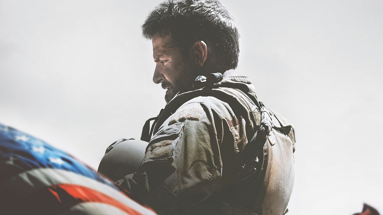 American Sniper Poster Movie for 1280 x 720 HDTV 720p resolution