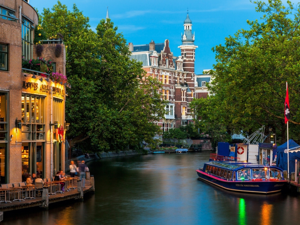 Amsterdam City for 1152 x 864 resolution