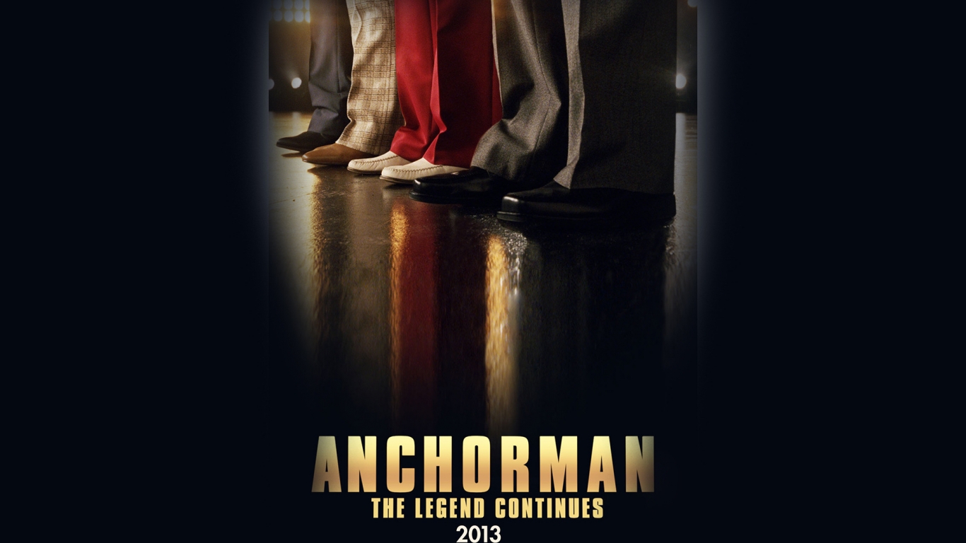 Anchorman The Legend Continues 2013 for 1366 x 768 HDTV resolution