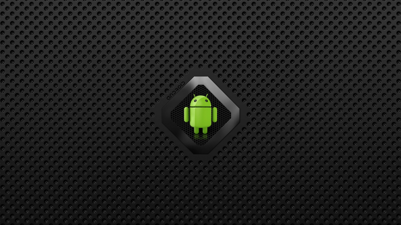 Android Logo for 1366 x 768 HDTV resolution