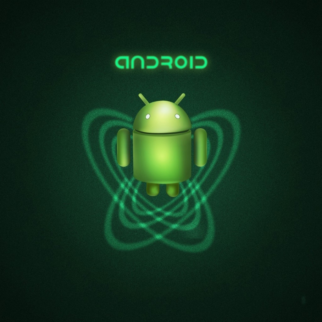 Android Mascot for 1024 x 1024 iPad resolution