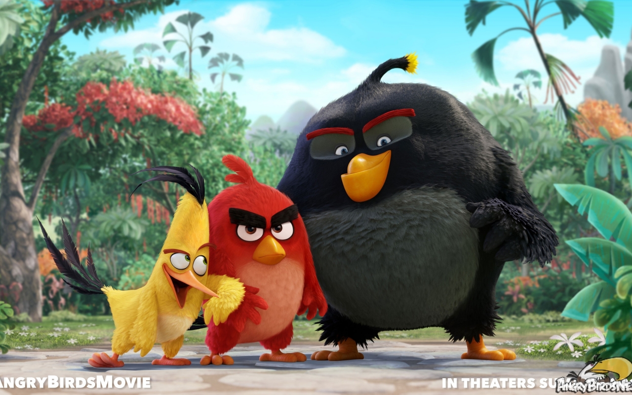 Angry Birds Movie for 1280 x 800 widescreen resolution