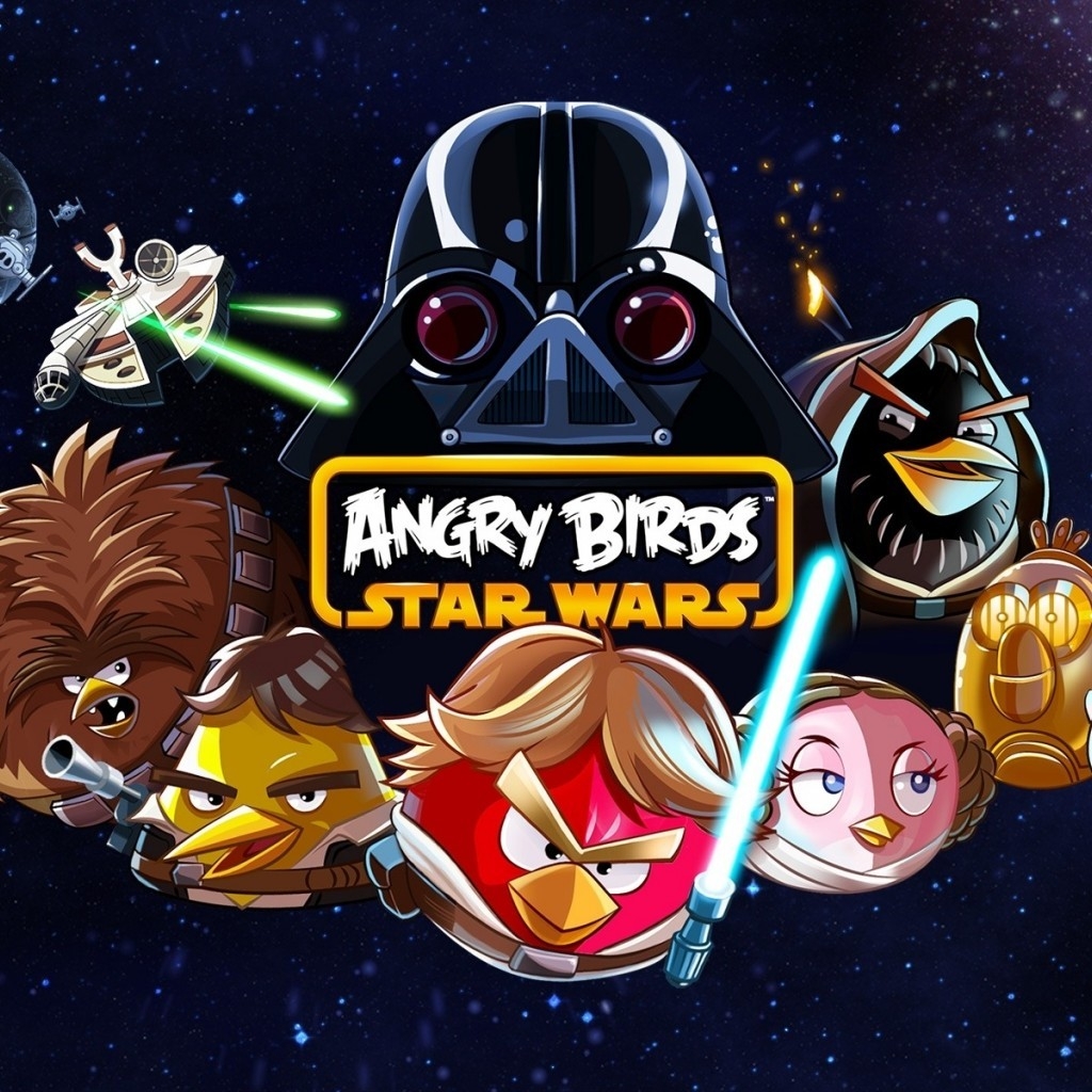 Angry Birds Star Wars for 1024 x 1024 iPad resolution