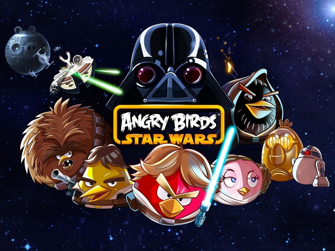 Angry Birds Star Wars for 1152 x 864 resolution