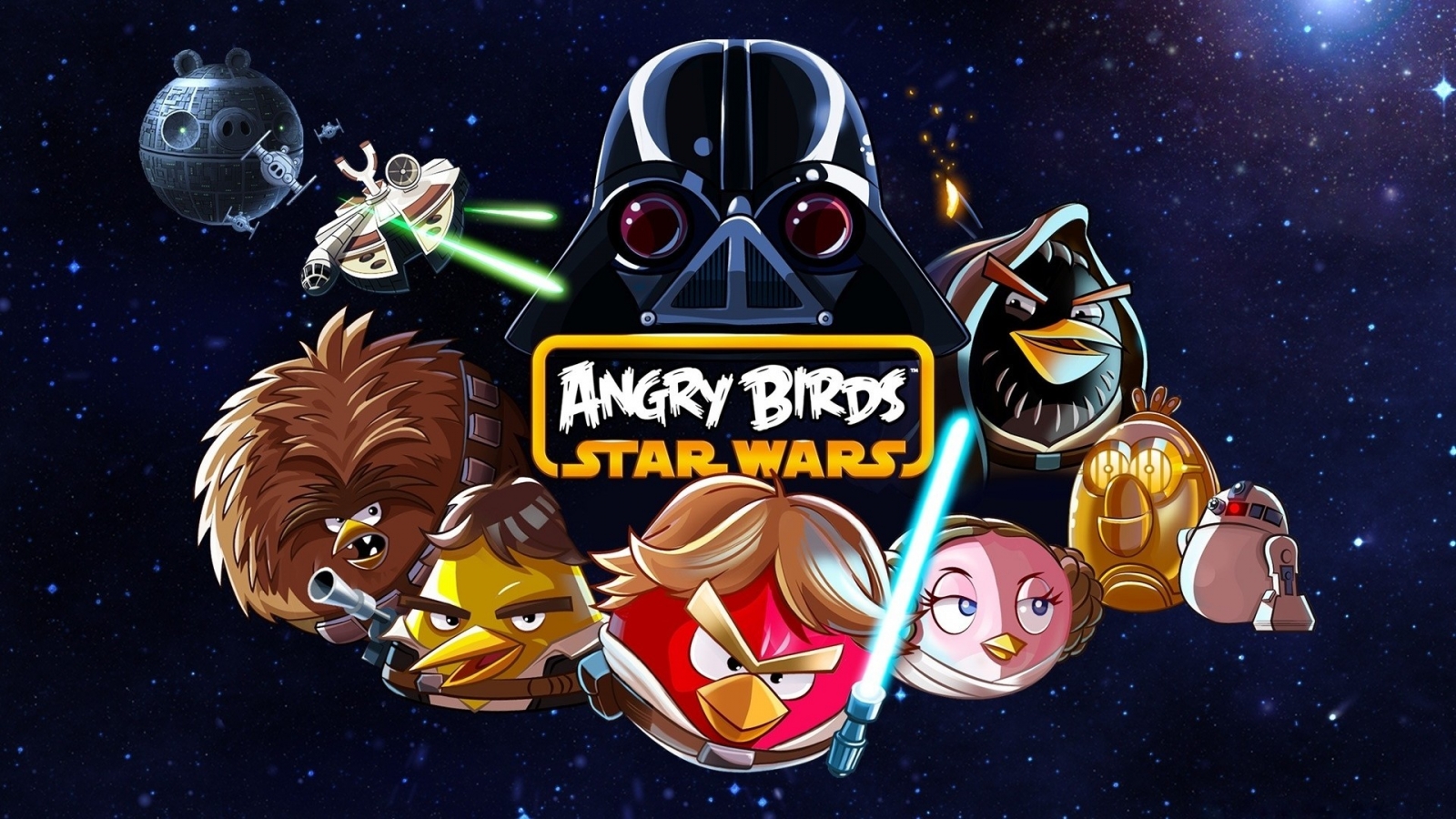 Angry Birds Star Wars for 1600 x 900 HDTV resolution