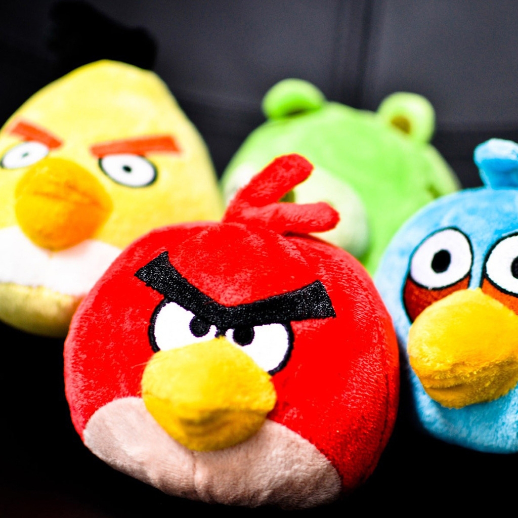 Angry Birds Toys for 1024 x 1024 iPad resolution
