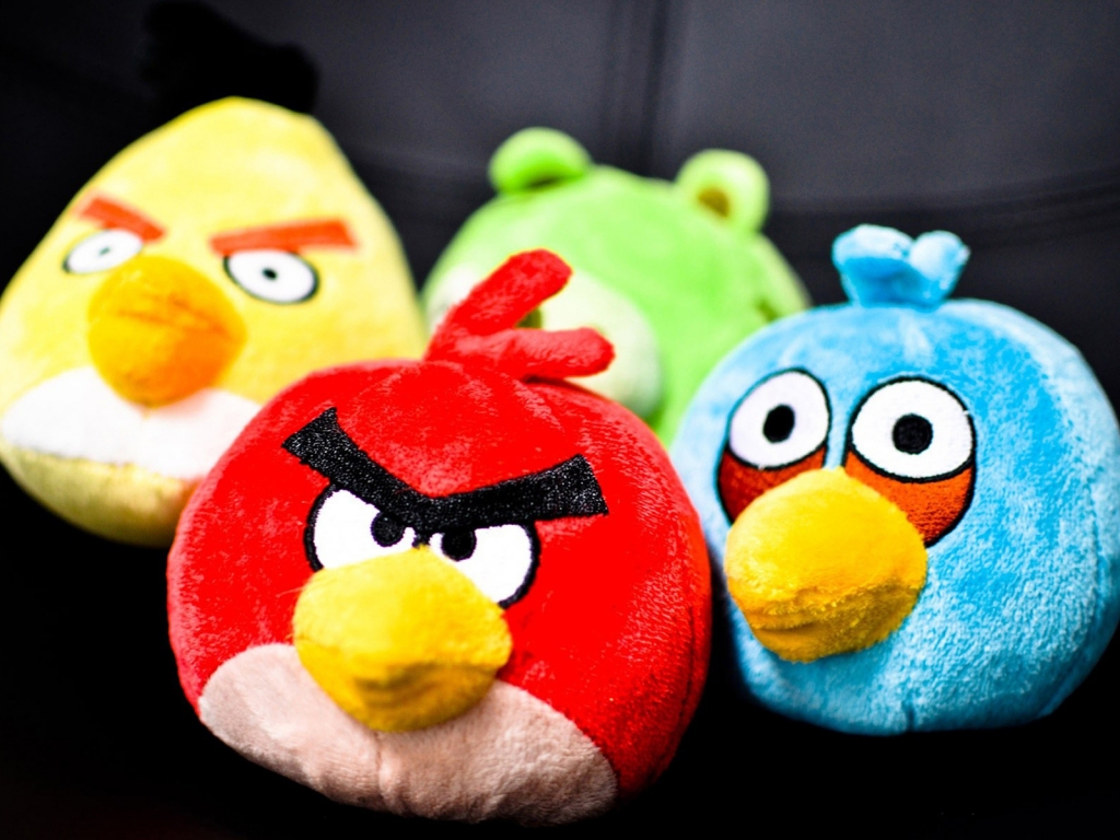 Angry Birds Toys for 1024 x 768 resolution