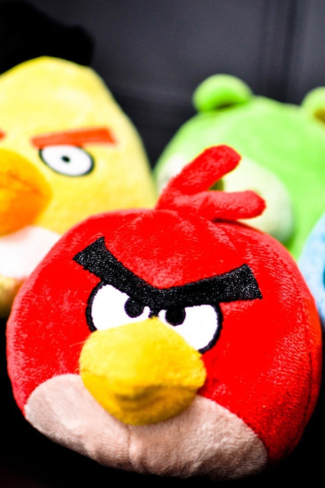 Angry Birds Toys for 640 x 960 iPhone 4 resolution