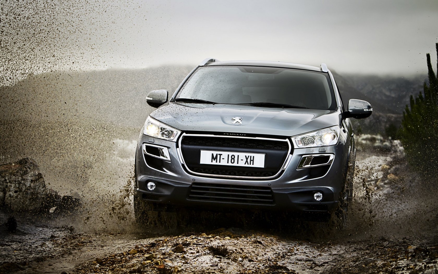 Angry Peugeot 4008 for 1680 x 1050 widescreen resolution