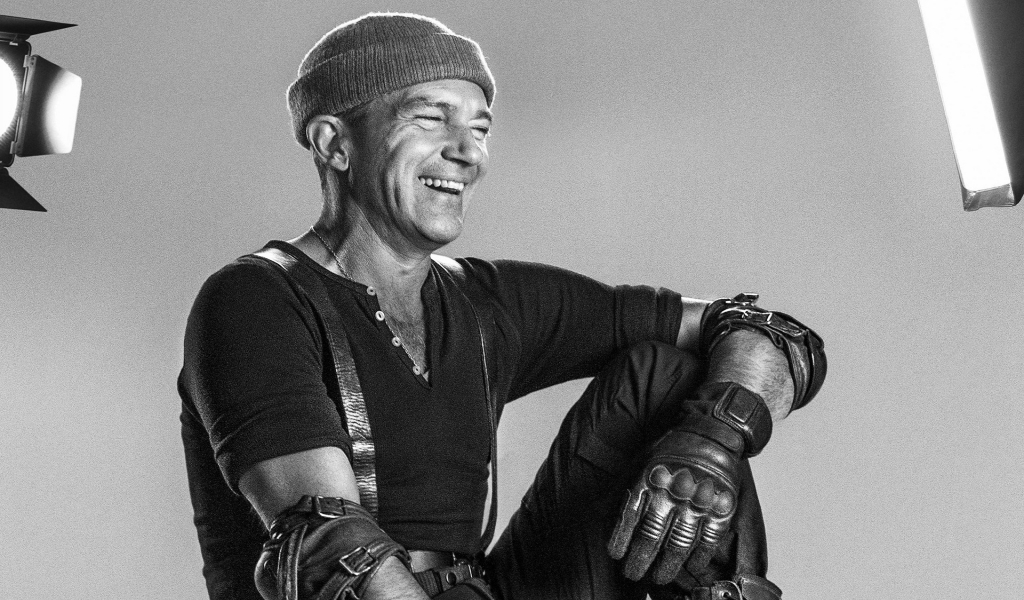 Antonio Banderas The Expendables 3 for 1024 x 600 widescreen resolution