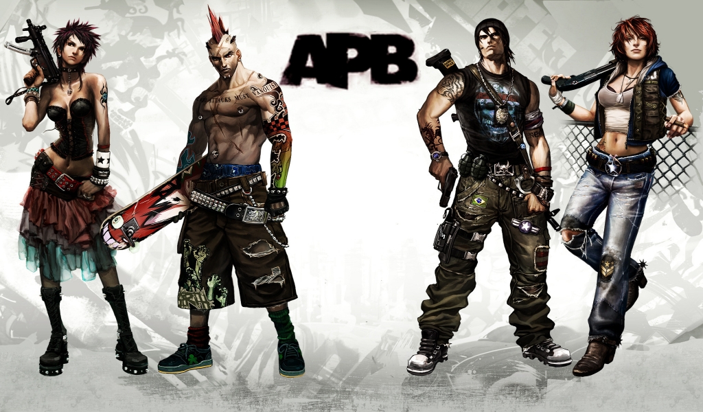 APB All Points Bulletin for 1024 x 600 widescreen resolution