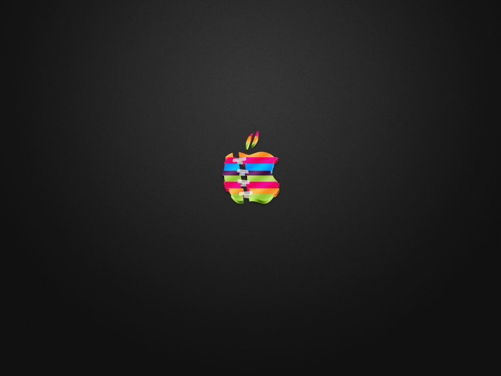 Apple Break-Up Dark for 1024 x 768 resolution