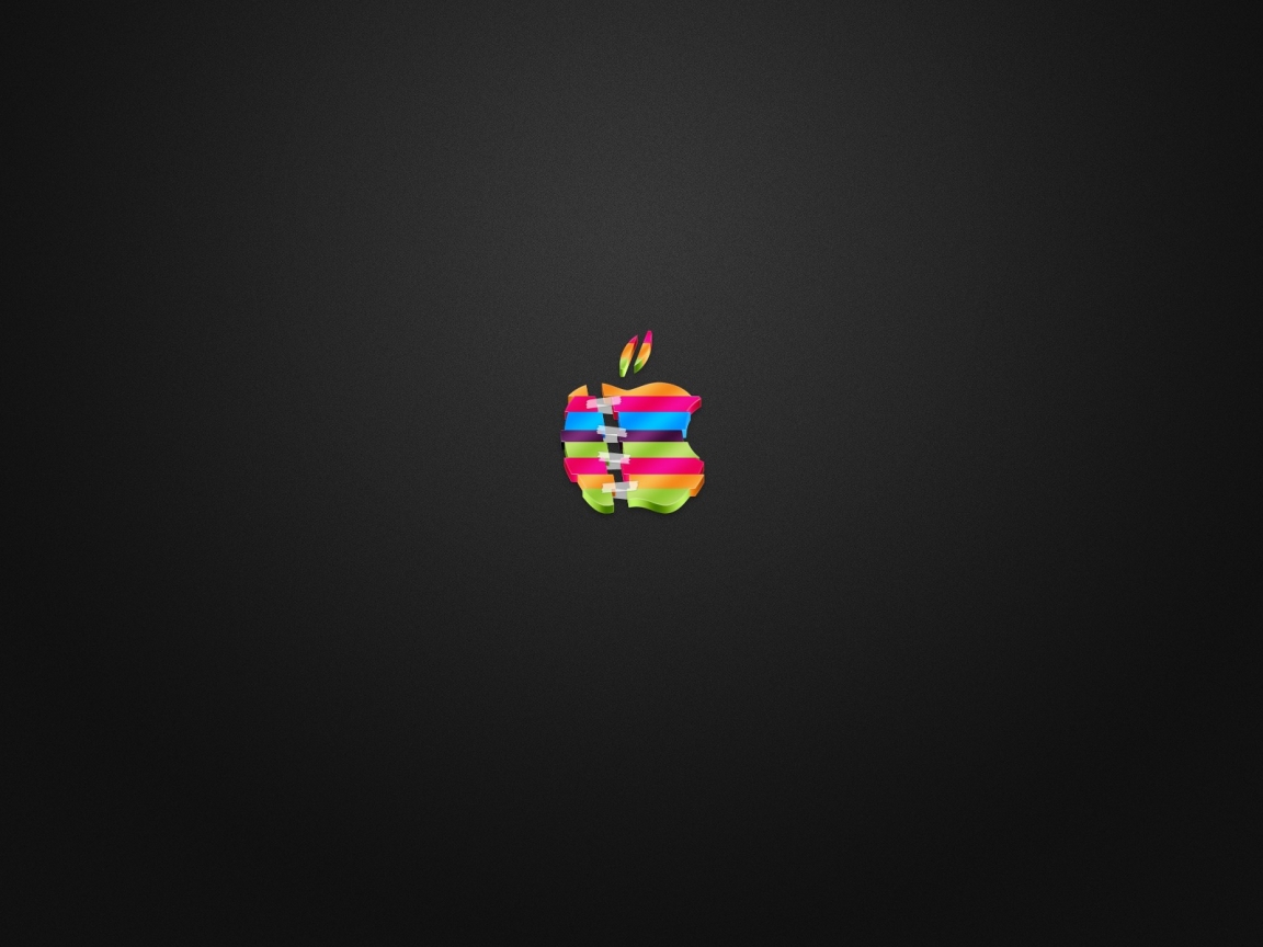 Apple Break-Up Dark for 1152 x 864 resolution