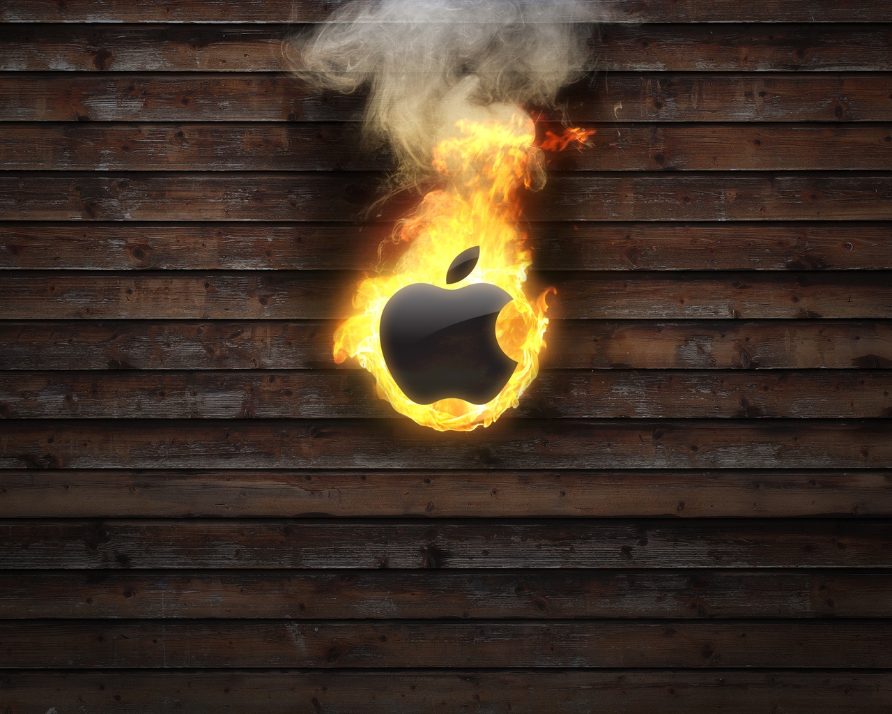 Apple Burning for 1280 x 1024 resolution